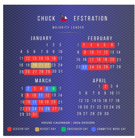 Georgia Legislative Calendar